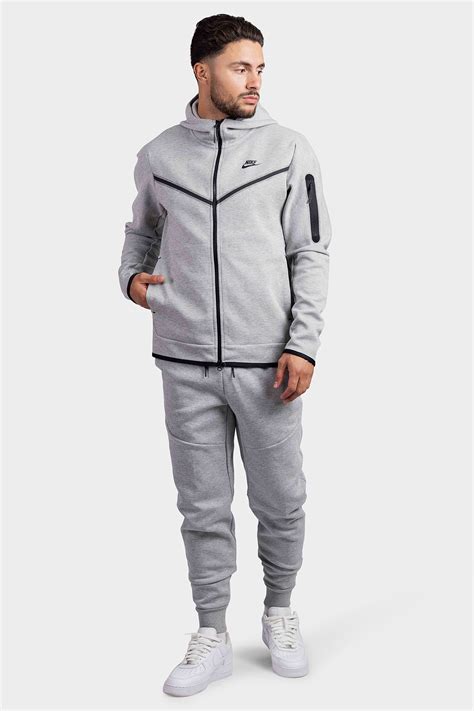 nike tech heren trainingspak|grijze trainingspak.